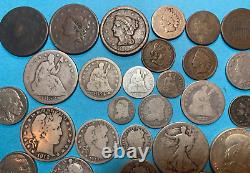 1837 1853 1877 CC 1917 US Type Set Lot Seated Bust Carson City Xmas Gift CWT