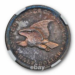 1838 Seated Liberty Half Dollar Pattern J-79 A NGC PR 64+ CAC Approved Ex 66