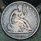 1839 Seated Liberty Half Dollar 50c Ungraded Choice 90% Silver Us Coin Cc14173
