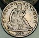 1839 Seated Liberty Half Dollar 50c Ungraded Choice 90% Silver Us Coin Cc21556