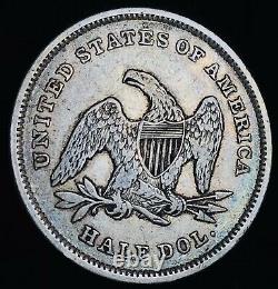1839 Seated Liberty Half Dollar 50C Ungraded Drapery Good Silver US Coin CC11523