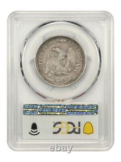 1840 50c PCGS VF35 (Small Letters) Scarce Issue Liberty Seated Half Dollar