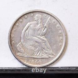 1840-O Liberty Seated Half Dollar XF Details (#43567)