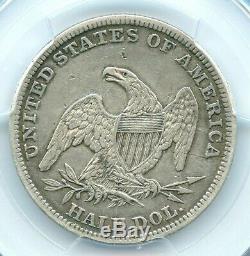 1840 (O) Reverse of 1838, Liberty Seated Half Dollar, PCGS XF40