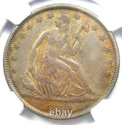 1840-O Seated Liberty Half Dollar 50C Certified NGC XF Detail Rare Coin