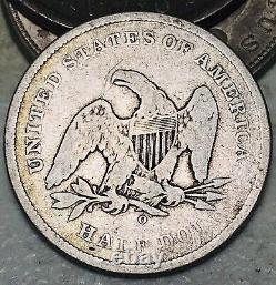 1840 O Seated Liberty Half Dollar 50C Ungraded 90% Silver US Coin CC15610
