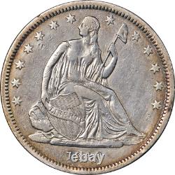 1840-P Seated Half Dollar'Small Letters' Choice XF+ Details Nice Eye Appeal