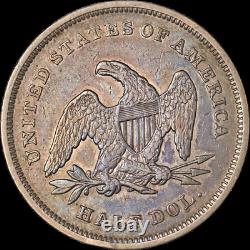 1840-P Seated Half Dollar Small Letters Choice XF Details Nice Eye Appeal