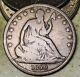 1840 Seated Liberty Half Dollar 50c Ungraded Choice 90% Silver Us Coin Cc15991