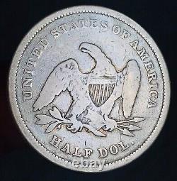 1840 Seated Liberty Half Dollar 50C Ungraded Choice 90% Silver US Coin CC15991