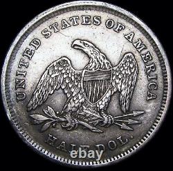 1840 Seated Liberty Half Dollar Type Coin US Coin - Nice Details - #D120