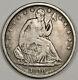 1840-o Seated Liberty Half. Error Wb-11. Die Cracks Obverse. About Xf 151930