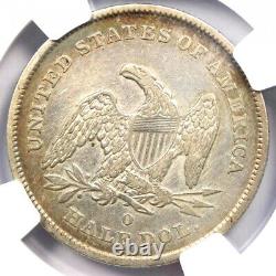 1841-O Seated Liberty Half Dollar 50C Coin Certified NGC XF Details (EF)