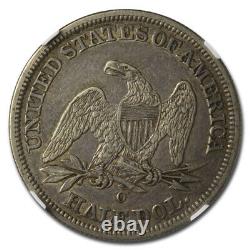 1842-O Seated Liberty Half Dollar AU-50 NGC (Medium Date) SKU#217389