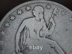 1842 O Seated Liberty Half Dollar- New Orleans, VG/Fine Details