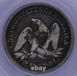 1842-P 1842 Seated Liberty Half Dollar 50c ICG VG10 Medium Date