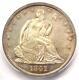1842 Seated Liberty Half Dollar 50c Coin Medium Date Icg Ms64 $3,000 Value