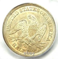 1843-O Seated Liberty Half Dollar 50C Coin Certified ICG MS62 $2,190 Value