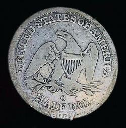 1843 O Seated Liberty Half Dollar 50C Ungraded Choice Good Silver US Coin CC6887