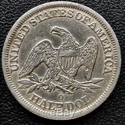 1843 O Seated Liberty Half Dollar 50c Better Grade AU Details #16704