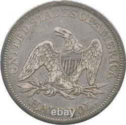 1843 Seated Liberty Half Dollar 3480