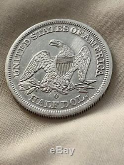 1844-O SEATED LIBERTY Half Dollar HIGH GRADE BEAUTIful Coin
