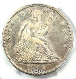 1844 Seated Liberty Half Dollar 50C Certified PCGS XF Details Rare Coin