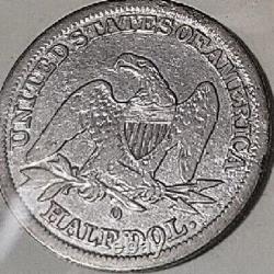 1844-o Seated Liberty Half Dollar 50c