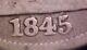 1845-o Rpd Seated Liberty Half Dollar Fs-303 -great Cherrypicker Variety! -d9234