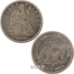 1846 O Medium Date Seated Liberty Half Dollar VF Very Fine SKUI10087