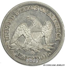 1846-O Seated Liberty Half Dollar 50C Extra Fine XF