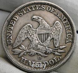 1846-O seated liberty half dollar