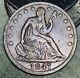 1847 O Seated Liberty Half Dollar 50c Ungraded Choice 90% Silver Us Coin Cc17098
