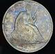1848 O Seated Liberty Half Dollar 50c High Grade Choice Silver Us Coin Cc19843