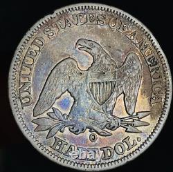 1848 O Seated Liberty Half Dollar 50C High Grade Choice Silver US Coin CC19843