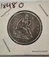 1848 O Seated Liberty Half Dollar Vf Details! Key Date! Must Go