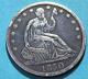 1850-o Seated Liberty Half Dollar Coin 90% Silver Coin Silver Free Shipping