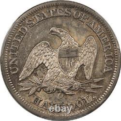 1851-o Seated Liberty Half Dollar Pcgs Au-50 Tough Date