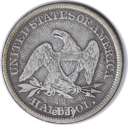 1853 Liberty Seated Half Dollar DDR FS-801 VF Uncertified #258