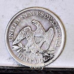 1853 Liberty Seated Half Dollar XF Details (#44509)