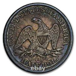 1853 Liberty Seated Half Dollar withArrows & Rays XF