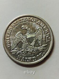 1853 O 50C Liberty Seated Half Dollar Arrows & Rays PLEASE SEE PICTURES