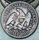 1853 O Seated Liberty Half Dollar 50c Arrows Rays 90% Silver Us Coin Cc16658
