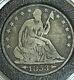 1853 O Seated Liberty Half Dollar Arrows & Rays 50c Us. 900 Silver Coin