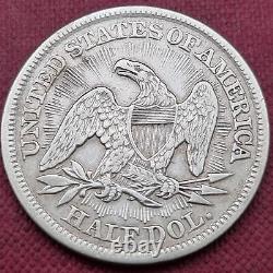 1853 Seated Liberty Half Dollar 50c Better Grade XF #57968