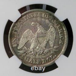 1853 Seated Liberty Half Dollar? Arrows & Rays? Ddr Fs-803? Ngc Xf (details)