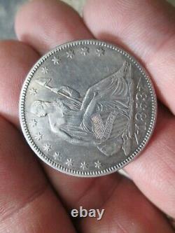 1853 Seated Liberty Silver Half Dollar With Arrows And Rays In Extra Fine Condit