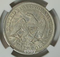 1853 Seated half dollar, Arrows and Rays, NGC XF40. Type Coin Company
