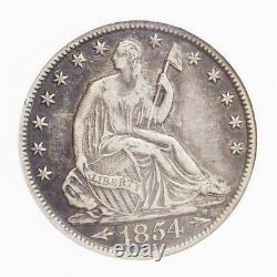 1854-O Liberty Seated Half Dollar NGC XF45 (#48114-L)