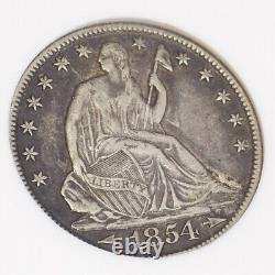 1854-O Liberty Seated Half Dollar NGC XF45 (#48114-L)